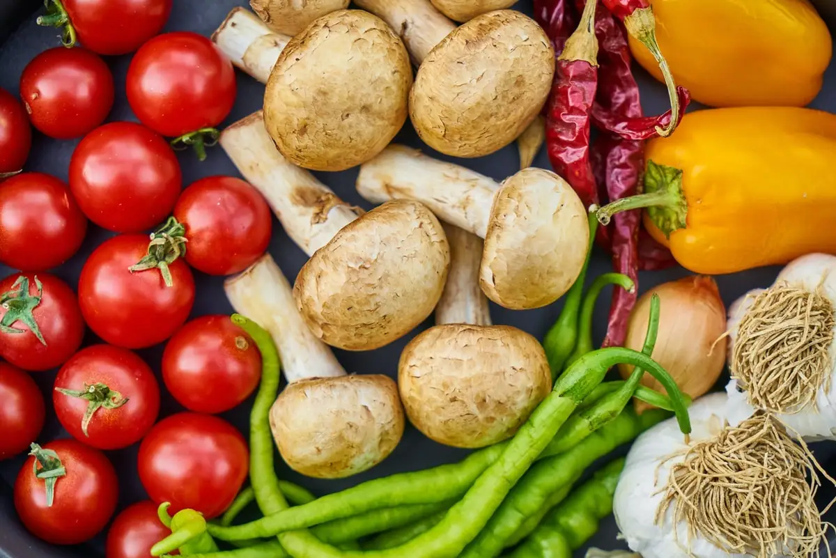 Fresh vegetables